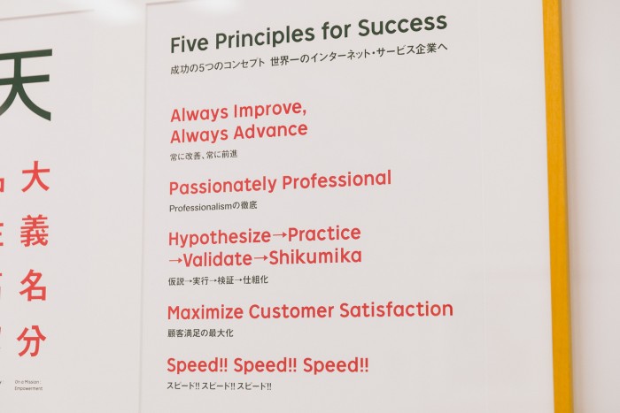 成功の5つのコンセプト